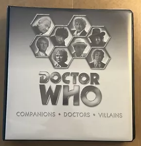 DOCTOR WHO TRILOGIE monochrom Sammelkartenset plus Mappe 2006 - Bild 1 von 4