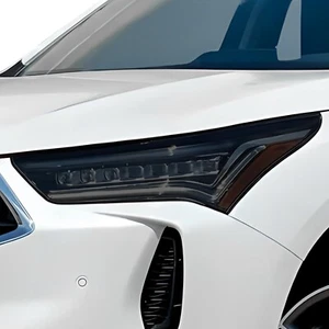 Se adapta a Acura RDX 2019-2025 luz de cabeza precortada ahumada PPF tinte película de faros - Imagen 1 de 6