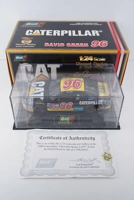 1998 Revell Collection David Green Caterpillar 1:24 Diecast Model Nascar  - Image 1 of 4