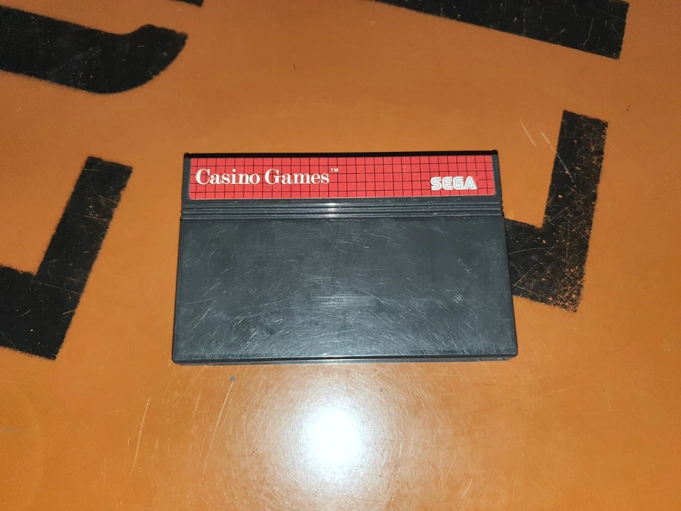 ## Sega Master System - Casino Games (Only The Module, Without Boxed) ## - Image 1 of 1