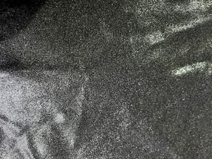 Black Wet Look - Lycra - 4 Way Stretch - 115cm x 150cm - L121 - Picture 1 of 1