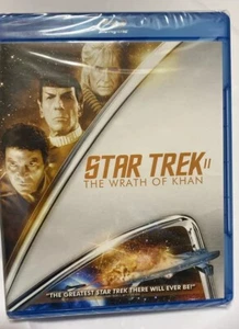 DVD Movie Star Trek II: The Wrath of Khan Blu-Ray Disc Sealed New in Packaging - Imagen 1 de 4