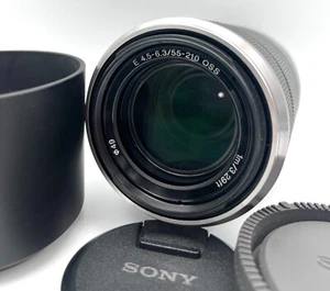 SONY E 4.5-6.3 55-210 OSS Camera Lens From Japan - Picture 1 of 10