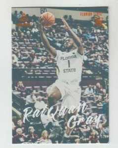 Raiquan Gray 2021 PANINI CHRONICLES DRAFT PICK LUMINANCE ORANGE RC #100 NETS