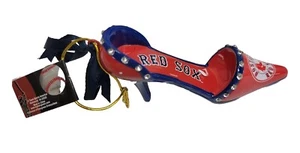 Boston Red Sox Keramik Schuh Ornament 4,5" - Bild 1 von 1