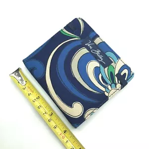 Vera Bradley Pocket Papers 4in Mini Flowery Blue Stretch Band Closure NWOT - Picture 1 of 6