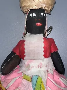 Vintage Collectible Jamaica Doll Black Native Woman Jamaican Toy - Picture 1 of 10