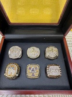 souvenir Kobe Bryant - Los Angeles Lakers 6 Ring Set  size 11 - Image 1 of 3