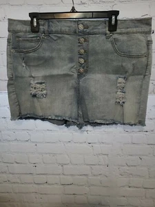 Forever 21 Women's Denim Short High Medium Size 2X - Picture 1 of 6