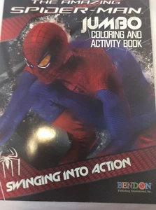 Marvel Amazing Spider-Man Jumbo Coloring & Activity Book Superhero NEW - Picture 1 of 3