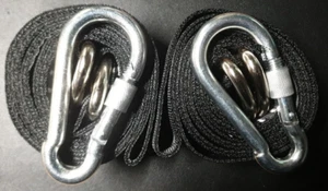 2 Gurte je 2m  1360 kg Hängematten Befestigung Baum Riemen Aufhängung Nr.1916 - Bild 1 von 6