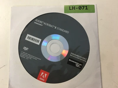 ADOBE ACROBAT X STANDARD FOR WINDOWS pre owned - Image 1 of 2