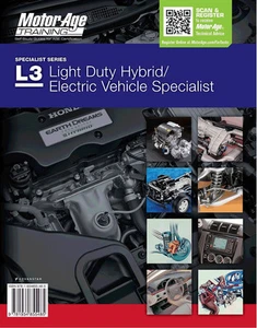 L3 ASE Auto Hybrid/Electric Vehicle Specialist Home Test Prep Exam Manual Guide - Picture 1 of 1