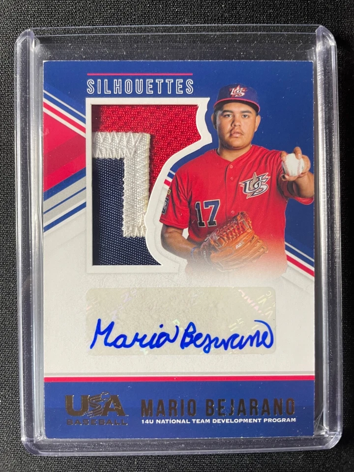 2018 Panini USA Stars & Stripes Mario Bejarano Autographed Patch #02/10!!! - Image 1 of 1