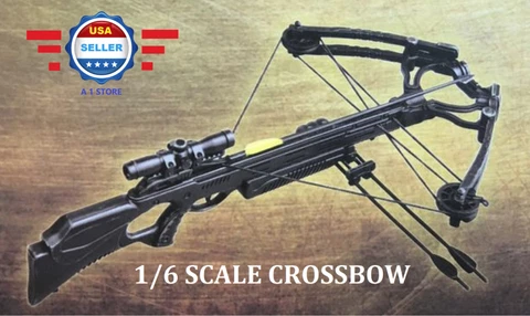 ZY TOYS 1/6 Crossbow Set Arrows The Walking Dead Daryl Dixon for 12'' figure Cover