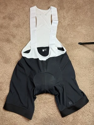 Bontrager Men’s Padded Circuit Bib Short Size XL black/white Cycling *read - Image 1 of 4