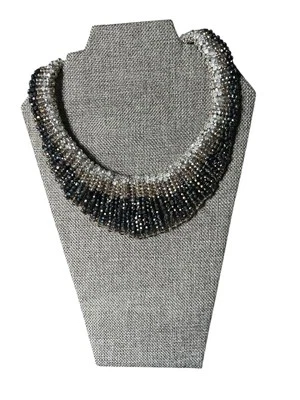 Шикарный новый без ЯРЛЫКОВ кристалл бусина Nakamol дизайн заявление ожерелье 18» w/ext. - Изображение 1 из 4