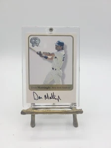 Fleer Greats of the Game 2001 - Don Mattingly - Autógrafos - Yankees de Nueva York - Imagen 1 de 3