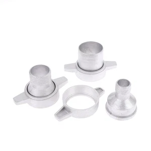 1 Set Gasoline Water Pump Fittings 1 Inch 3 Inch Aluminum Pipe Connector - Picture 1 of 21