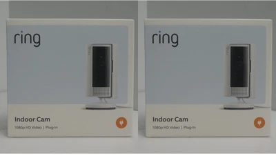 Lot of 2 Ring Indoor Cam 2nd Gen Wi-Fi 1080p FHD Indoor Camera - Image 1 of 4
