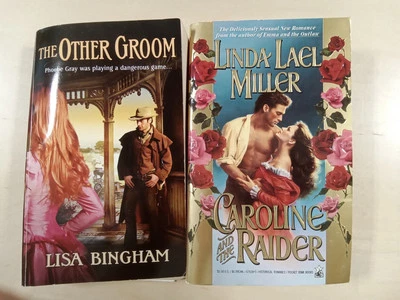 2 Romance  Paperback Novels Caroline And The Raider/The Other Groom Foto 1 de 2