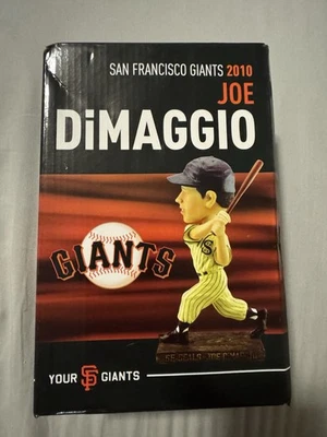 Bobblehead SF Giants 2010 Joe DiMaggio SGA nuevo en caja Foto 1 de 4