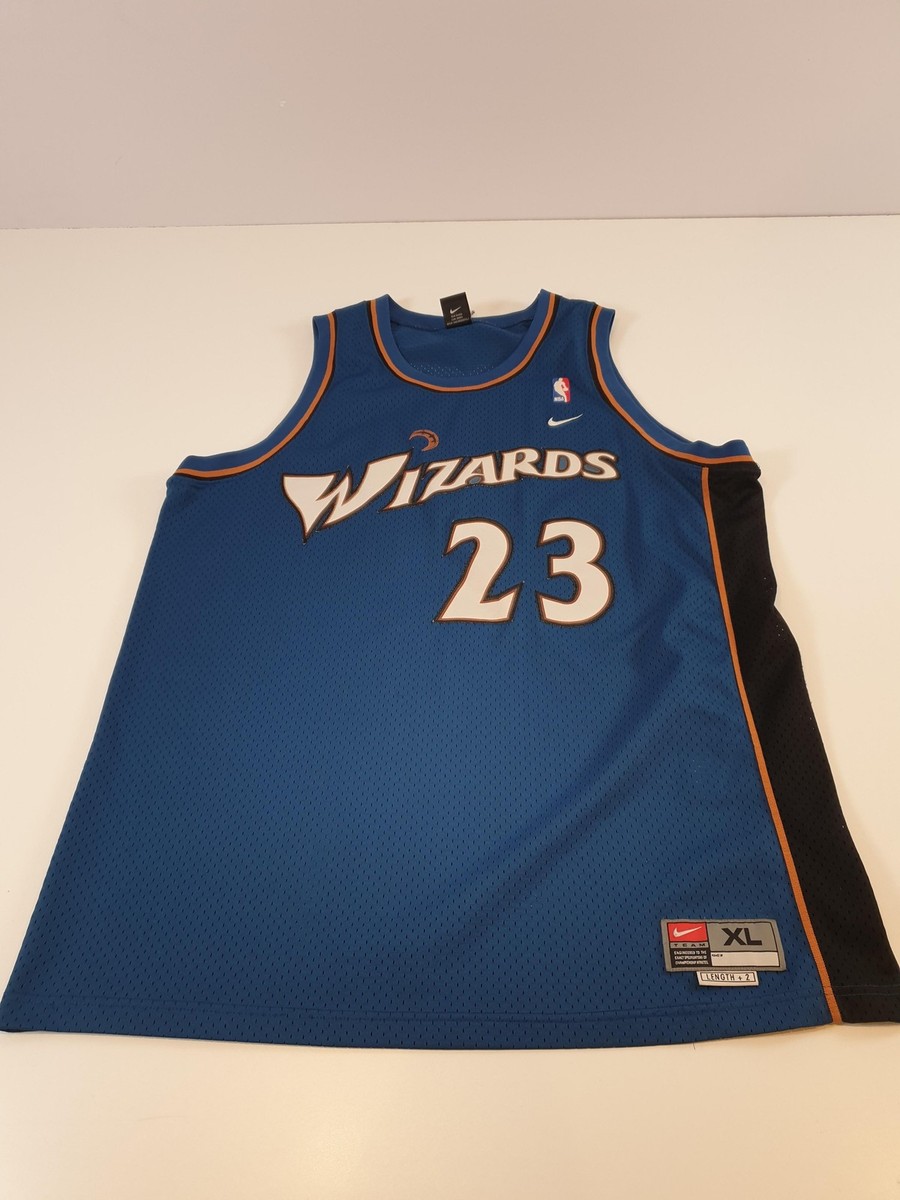 【値下げ可！】Jordan Wizards NBA ユニフォーム 2001-02 Michael Jordan Game Used Photo Matched and Signed