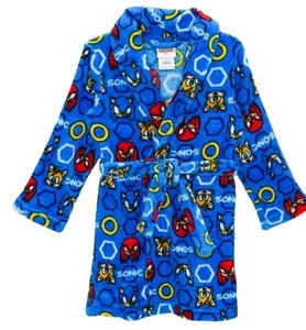 Sega Sonic The Hedgehog Bath Robe Youth  Unisex Polyester  - Picture 1 of 1