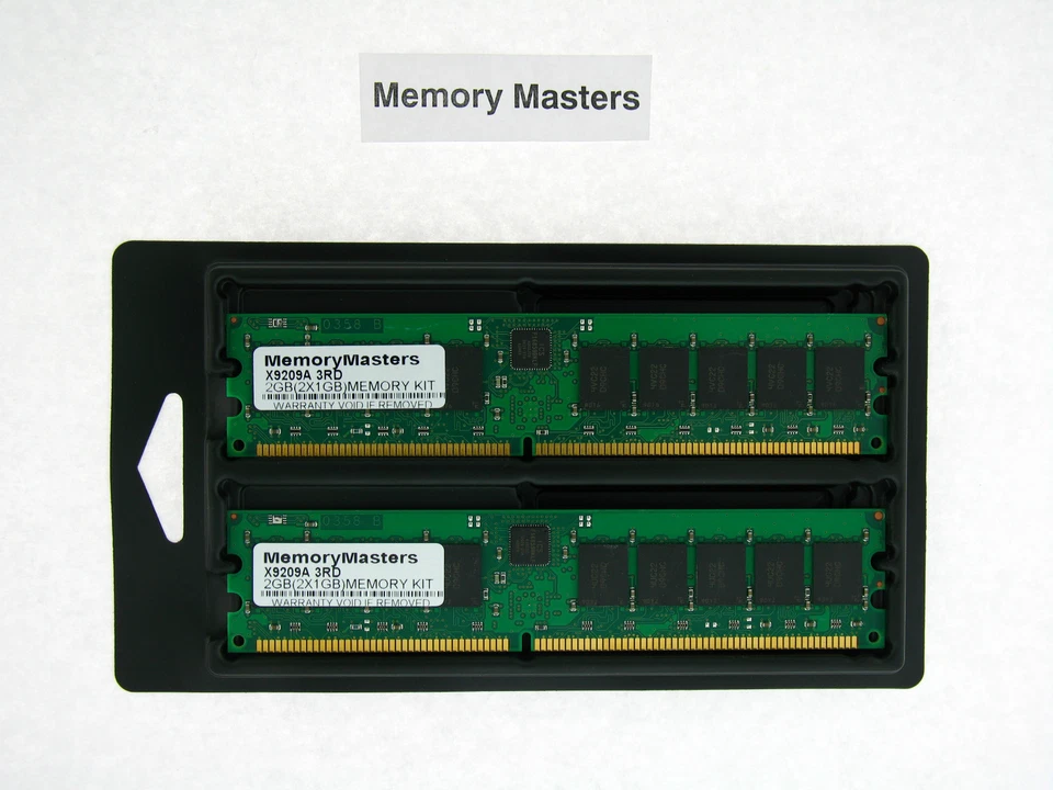 X9209A 2GB (2x1GB) Memory Sun Java W1100z / W2100z - Image 1 of 1