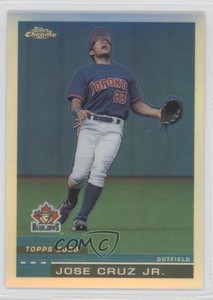 2000 Topps Chrome Refractor Jose Cruz Jr #350