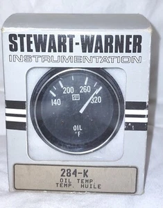 Stewart - Wagner Instrumentation 284-K Oil Temperature Gauge - USA - Picture 1 of 8