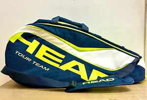 *Neu*HEAD Tour Racquet Bag L 9 Tennis Schläger Tasche Groß Neon Gelb/Schwarz New - Bild 1 von 3