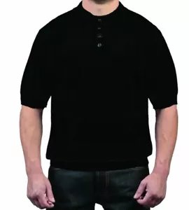 Lowrider Charlie Brown Men's Polo Shirt Solid Black Chicano Rap Cholo Homie - Picture 1 of 1