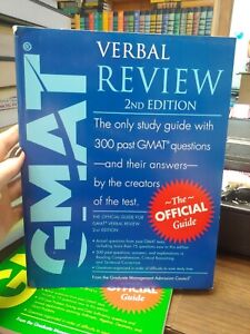 The Official Guide for GMAT Verbal Review by Graduate Management Admission...