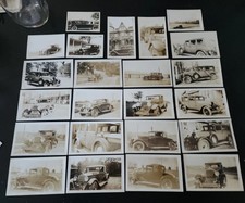Antique Automobile Photo Lot 23 NICE B & W 19 @ 3 X 4 1/2 in.-4 @ 2 3/4×3 1/2 in