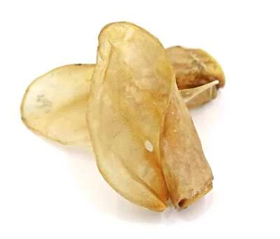 Getrocknete Rinderohren für Hunde 10 Stück | Deutsche Herstellung Ziemer Pansen