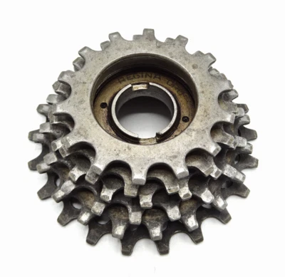 Bicicleta de carretera Regina ORO BO de colección rueda libre 14-22 6 velocidades atornillada usada GN272-B3 Foto 1 de 4