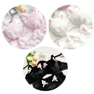 Cartoon Anime Lingerie for Women Funny Cats Students Girls Underwear Set Gifts - Picture 1 of 16