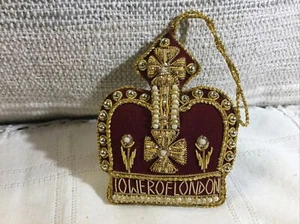 The Royal Collection Ornament Queen Elizabeth II Crown Tower Of London - Picture 1 of 12