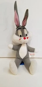 Mighty Star 1971 Warner Brothers VINTAGE BUGS BUNNY 18" Plush STUFFED ANIMAL Toy - Picture 1 of 14
