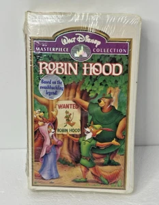 Disney Robin Hood (VHS, 1991, Masterpiece Collection) NOS Sealed 1189 - Bild 1 von 5