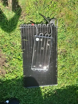 老式别克富豪空调冷凝器 + 变速箱冷却器 Oem 二手 — 第 1/4 张图片