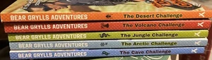 Lot of 5 BEAR GRYLLS Adventures Challenge Books Five Paperbacks - Picture 1 of 6