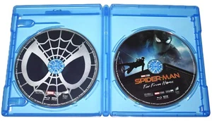 SPIDERMAN HOMECOMING and FAR FROM HOME Custom Marvel US Blu-ray Set PLAY PERFECT - Picture 1 of 3