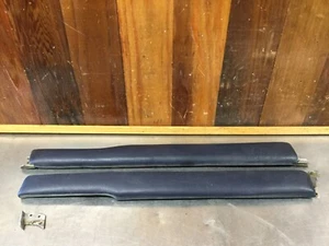 MG MGB • Original Door Capping / Bolster Set, Navy Blue. Used. KMG1225 - Picture 1 of 16