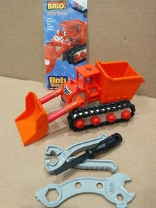 Brio 32808 Bob The Builder Muck Buddel plow/dump wood assembly toy 36 of 39pcs - Picture 1 of 6