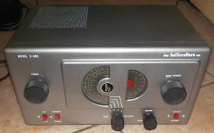 Hallicrafters Model S-38C Short Wave Tube Radio Receiver Reworked - Zdjęcie 1 z 9