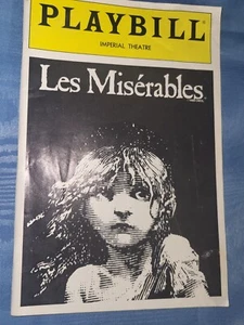 Les Miserables, Le Miz, Playbill, New York City, July 1991, Good Condition,Nice! - Picture 1 of 22