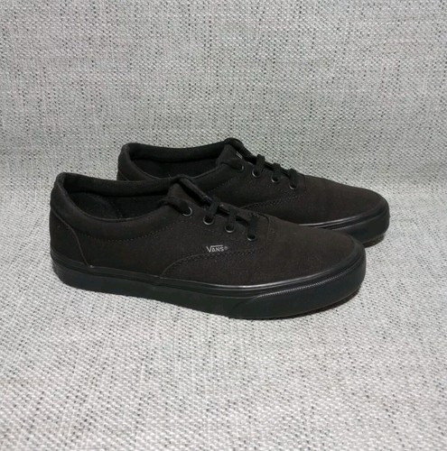 Scarpe da ginnastica Vans Off The Wall da donna in tela nera taglia UK 5