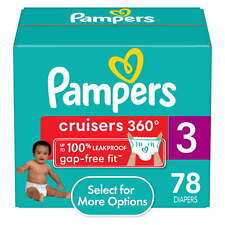 Cruisers 360 Diapers Size 3, 78 Count (Select for More Options)